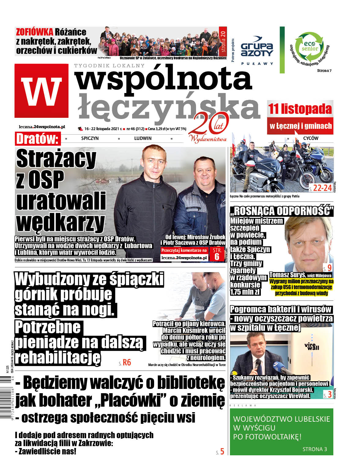 Najnowszy numer Wspólnoty Łęczyńskiej - Zdjęcie główne