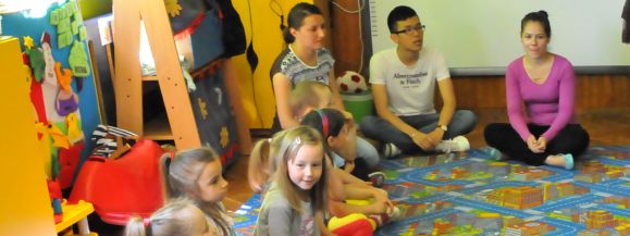 Goście z Azji i Ameryki Południowej w Przedszkolu Aniołek w Łęcznej (wideo) - Zdjęcie główne