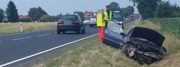 Wracali z jeziora, wylądowali w rowie  - Zdjęcie główne