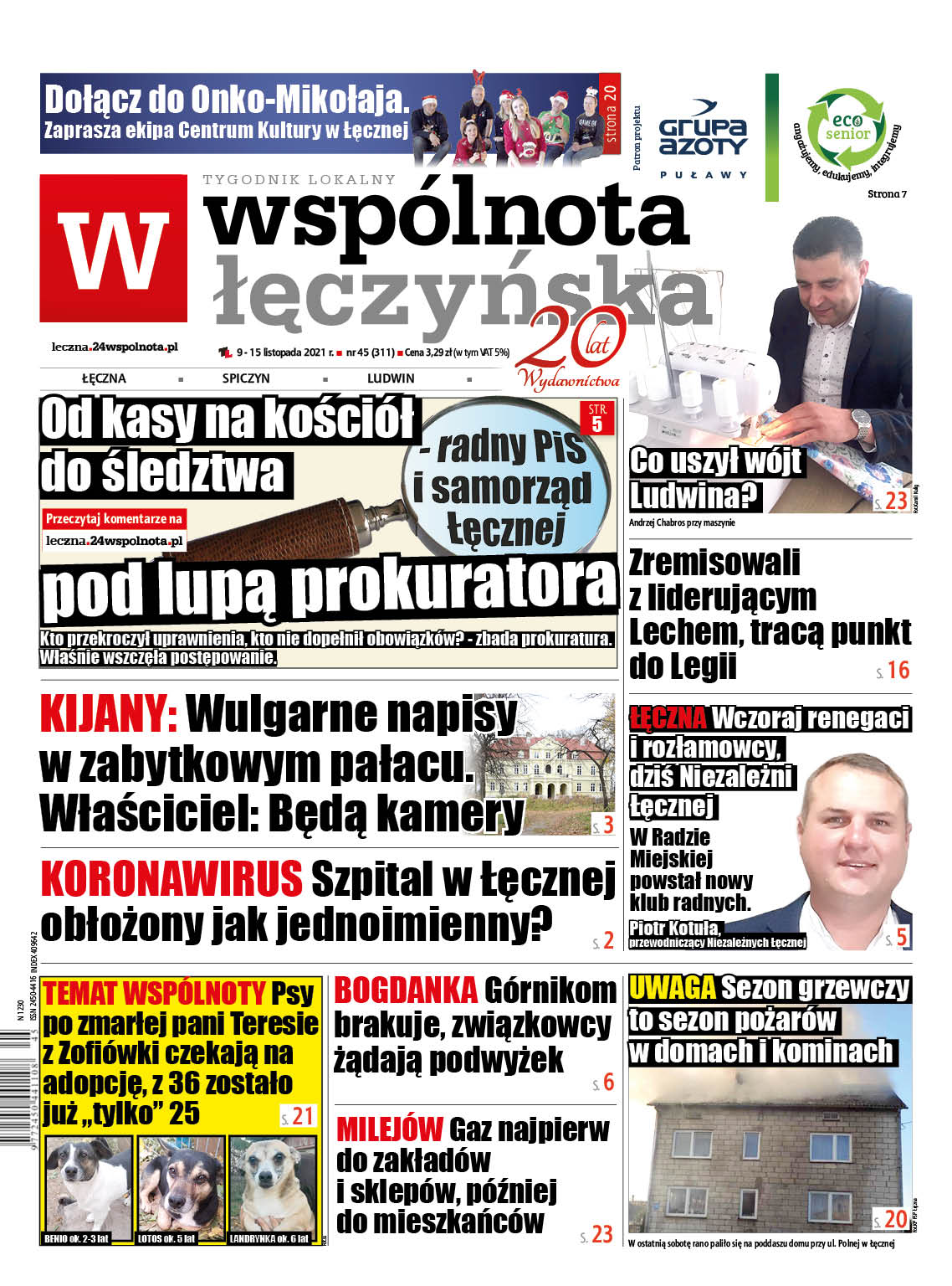 Najnowszy numer Wspólnoty Łęczyńskiej - Zdjęcie główne