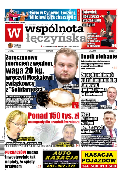 Najnowszy numer Wspólnoty Łęczyńskiej (24 stycznia 2023) - Zdjęcie główne