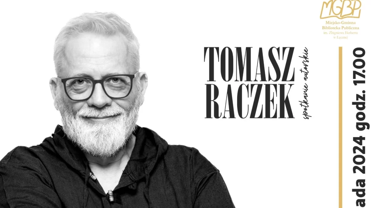 Tomasz Raczek spotka się z łęczyńskimi czytelnikami - Zdjęcie główne