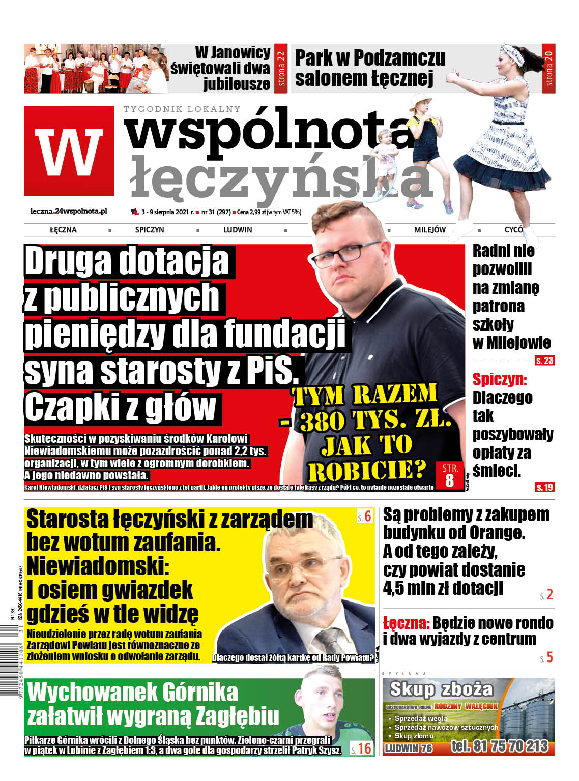 Najnowszy numer Wspólnoty Łęczyńskiej - Zdjęcie główne