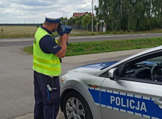 Kaskadowy pomiar prędkości. Łęczyńska i włodawska policja w akcji - Zdjęcie główne