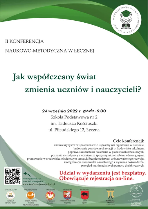 Konferencja w Łęcznej: Jak współczesny świat zmienia uczniów i nauczycieli? - Zdjęcie główne