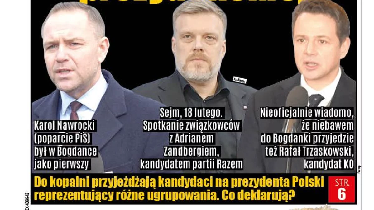 Żeby Łęczna nie stała się Wałbrzychem. Przyszłość Bogdanki tematem kampanii prezydenckiej - Zdjęcie główne