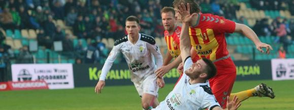 Korona Kielce - Górnik Łęczna 1:1. Prusak broni karnego! - Zdjęcie główne