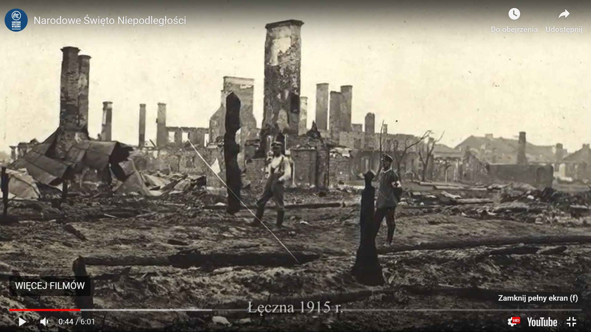 Nasz łęczyński rok 1918 (WIDEO) - Zdjęcie główne