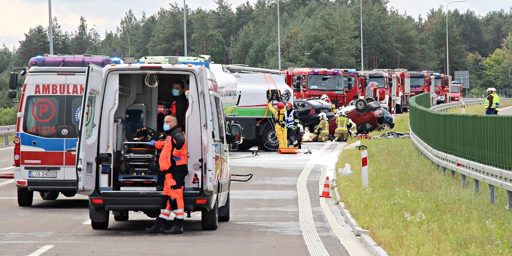 Ćwiczenia zgrywające służb ratowniczych 