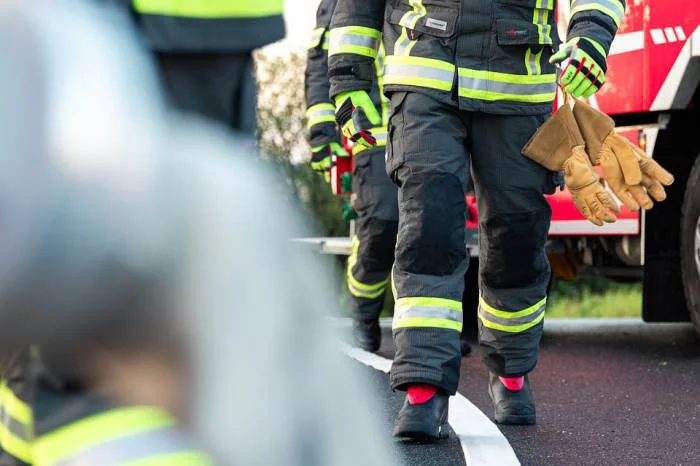 Powiat bialski : Kilkanaście interwencji straży pożarnej po wichurze - Zdjęcie główne