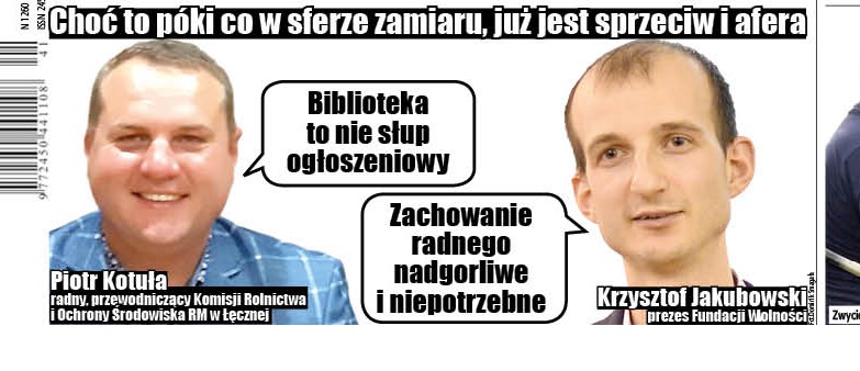  Łęczna: Filie bibliotek do likwidacji? Radny Kotuła "zdjął" wyniki głosowania - Zdjęcie główne