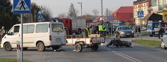 Milejów: Motocyklista zginął w wypadku (WIDEO) - Zdjęcie główne