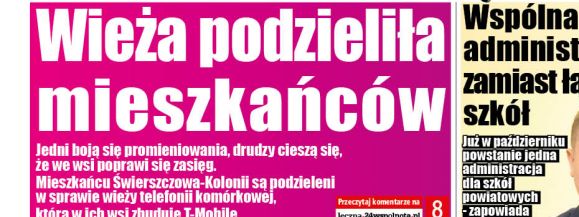 Mieszkańcy podzieleni w sprawie wieży - Zdjęcie główne