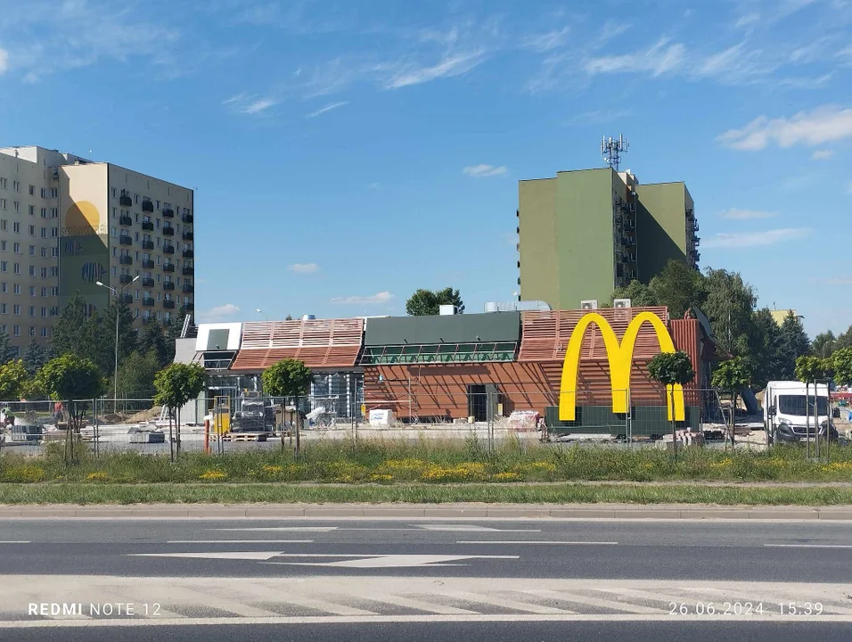 Koniec budowy restauracji McDonald's w Łęcznej. Wkrótce otwarcie - Zdjęcie główne