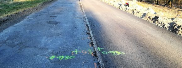 Tak było - tak jest. Robią drogę nad Zagłębocze - Zdjęcie główne