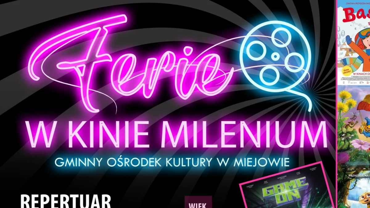 Milejów: Ferie w Kinie Milenium - Zdjęcie główne