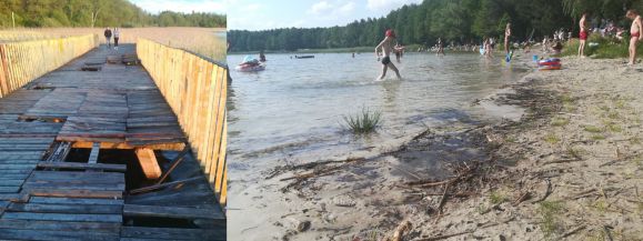  Nadal nie ma komu sprzątać plaży nad Zagłęboczem - Zdjęcie główne