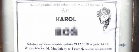  Ruszył proces w sprawie śmierci studenta z Łęcznej - Zdjęcie główne