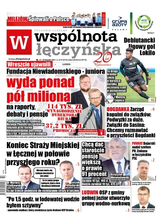 Najnowszy numer Wspólnoty Łęczyńskiej - Zdjęcie główne