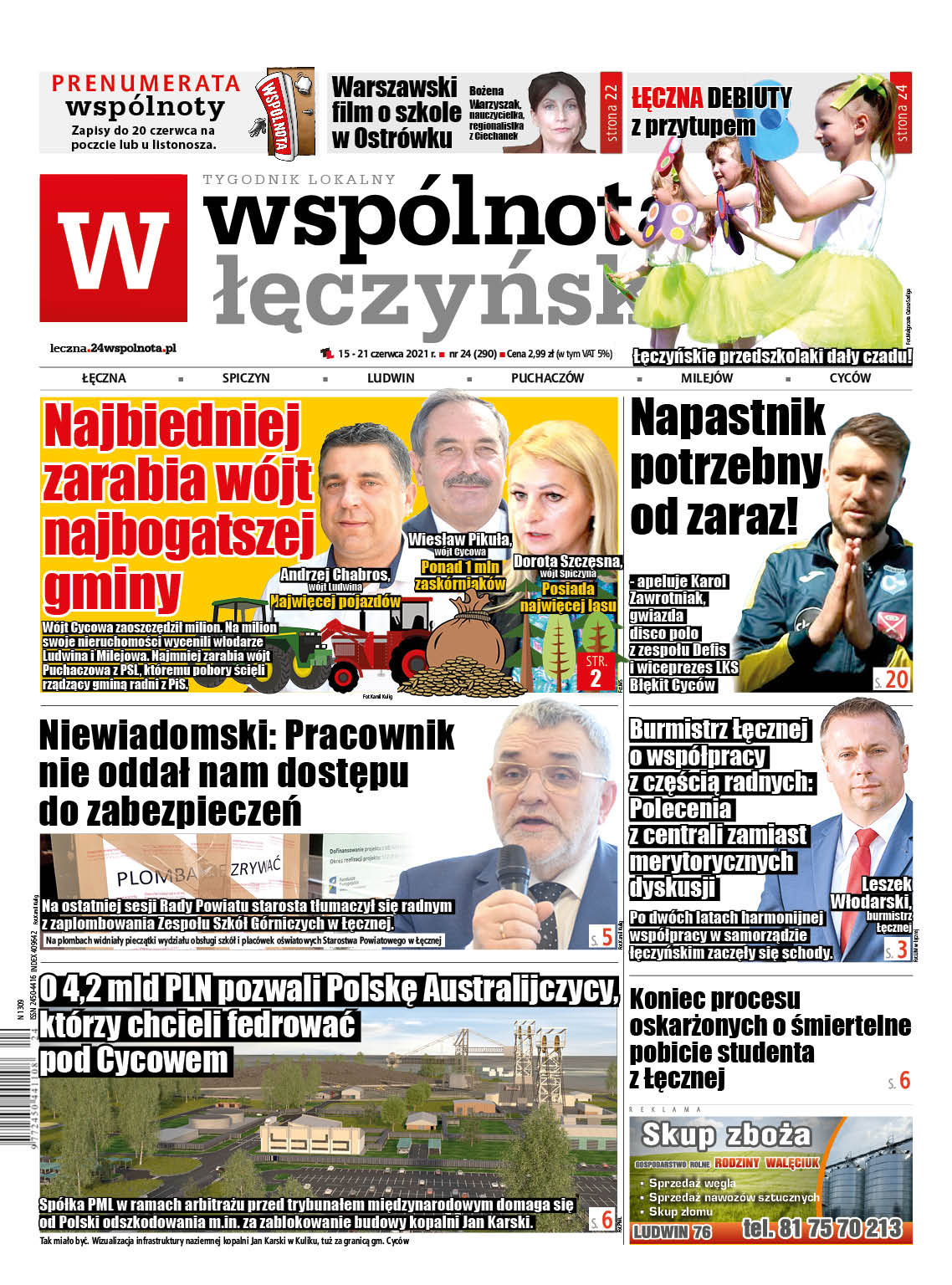 Najnowszy numer Wspólnoty Łęczyńskiej - Zdjęcie główne