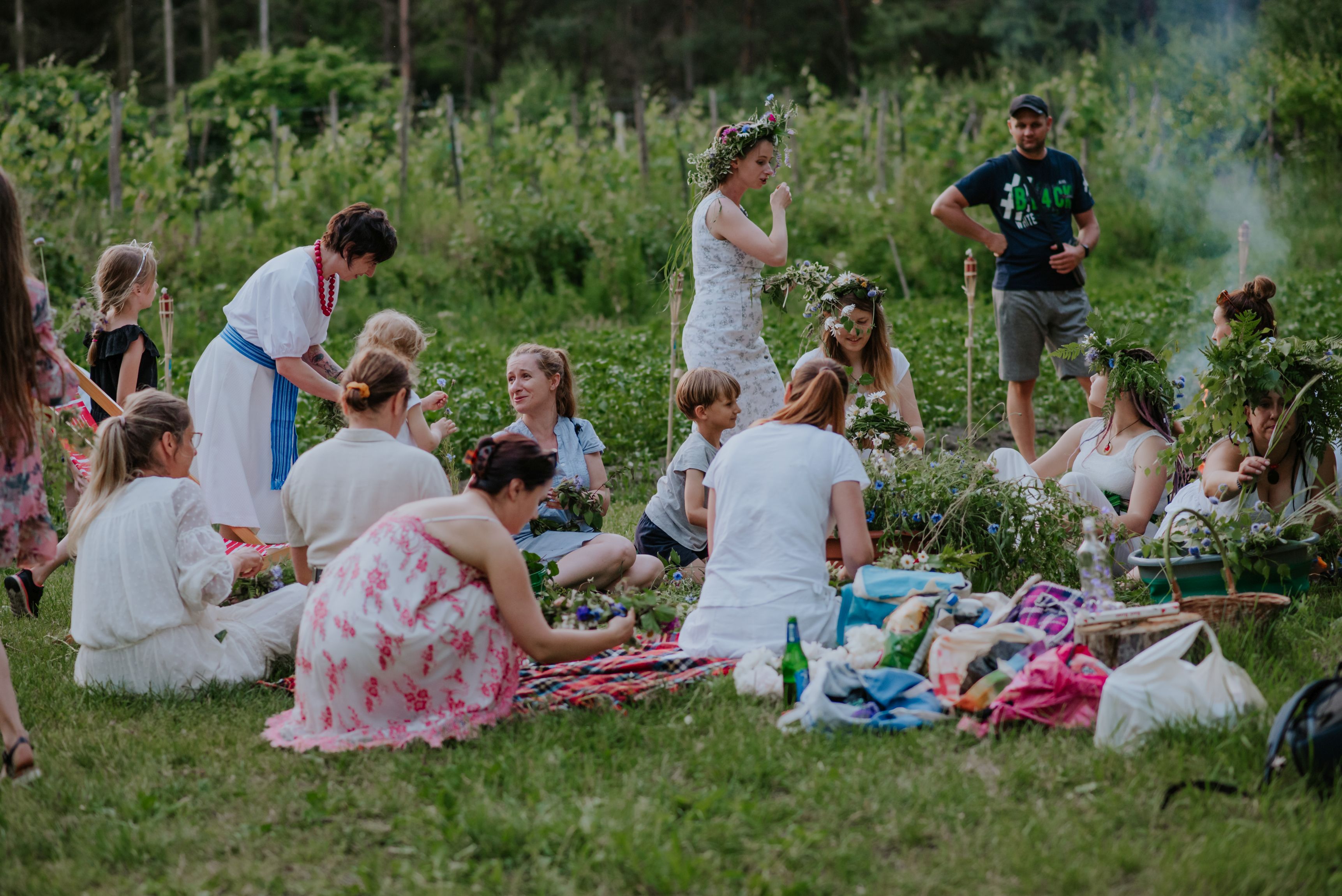 Kijany: Nocą Kupały KGW ChmieLove powitało kalendarzowe lato - Zdjęcie główne