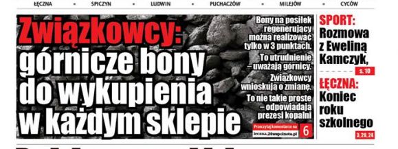 Górnicy z Bogdanki chcą "uwolnienia" flapsów - Zdjęcie główne
