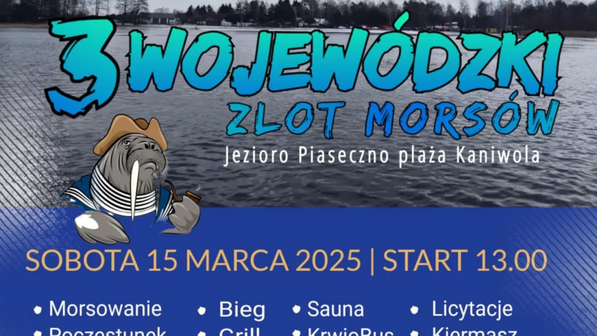 Już w sobotę Wojewódzki Zlot Morsów nad jeziorem Piaseczno - Zdjęcie główne