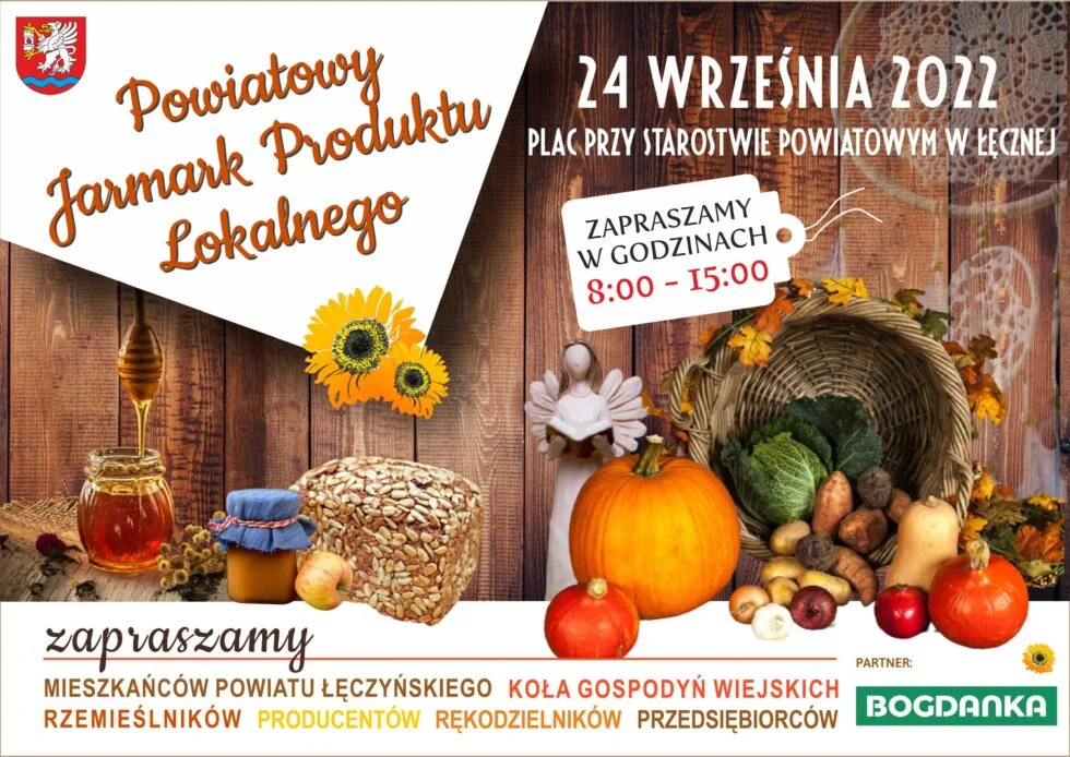 Łęczna: Dziś Powiatowy Jarmark Produktu Lokalnego - Zdjęcie główne