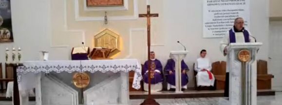 Transmisja Mszy Świętej w kościele św. Barbary w Łęcznej (WIDEO) - Zdjęcie główne