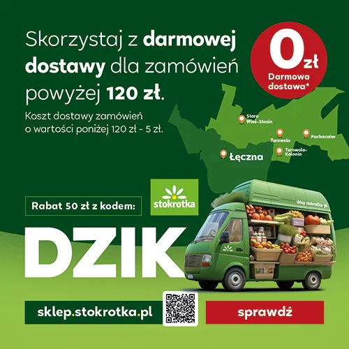 Halo Łęczna! Ruszyliśmy z bezpłatną dostawą do Twojego domu! - Zdjęcie główne