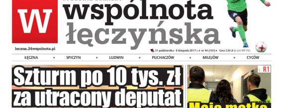 Najnowszy numer Wspólnoty Łęczyńskiej [OKŁADKA] - Zdjęcie główne