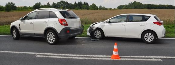 Wypadek w Łęcznej. 11-latka w szpitalu - Zdjęcie główne