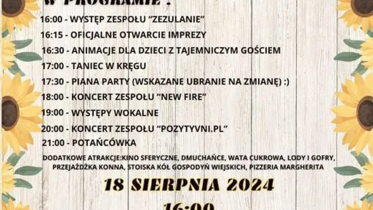 Święto Zezulina: Piana party i koncert grupy New Fire - Zdjęcie główne