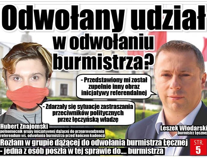  Odwołany udział w odwoływaniu burmistrza? - Zdjęcie główne