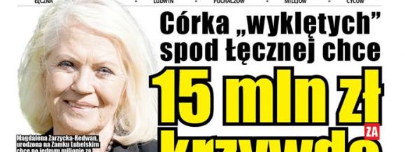  Córka "wyklętych" spod Łęcznej chce 15 mln zł - Zdjęcie główne