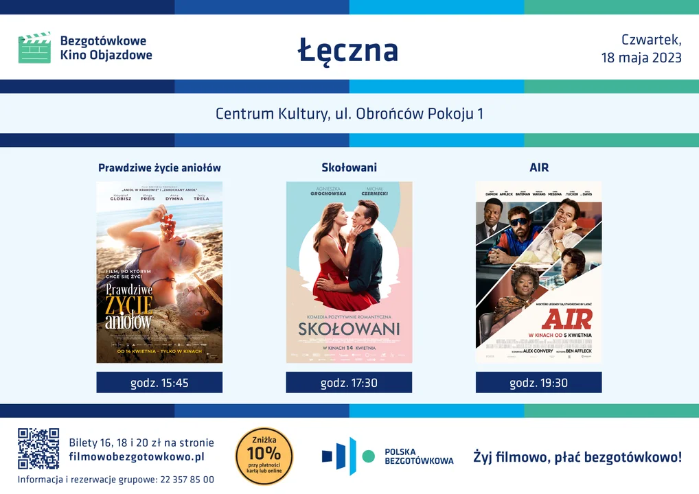 Bezgotówkowe Kino Objazdowe w Łęcznej. Wygraj bilety na seans - Zdjęcie główne