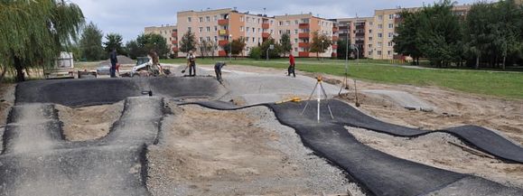 Tory rowerowe w Łęcznej prawie gotowe  - Zdjęcie główne