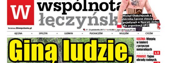 Najnowszy numer Wspólnoty Łęczyńskiej [OKŁADKA] - Zdjęcie główne