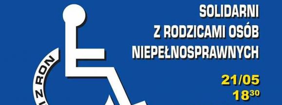 Pikieta Solidarni z Rodzicami Osób Niepełnosprawnych w Łęcznej - Zdjęcie główne