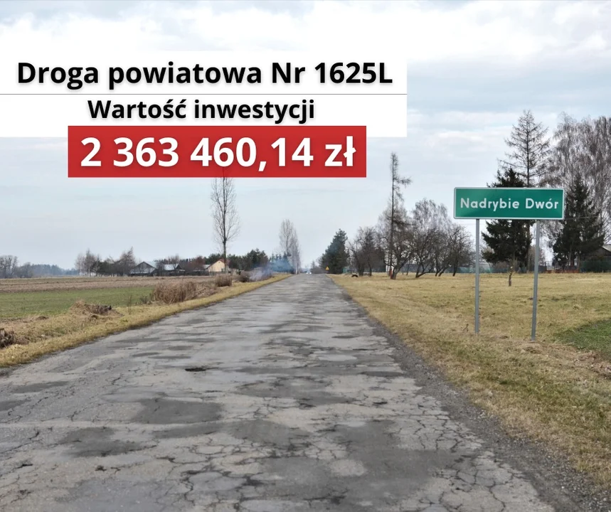 Powiat łęczyński: Inwestycje drogowe za ponad 13 mln zł  - Zdjęcie główne
