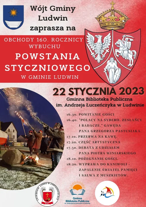 Ludwin: Upamiętnią 160 rocznicę wybuchu powstania styczniowego - Zdjęcie główne