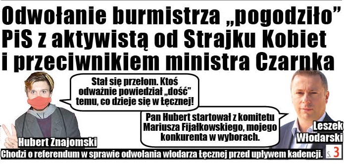 Łęczna: Chcą odwołać burmistrza - dlaczego i co na to Leszek Włodarski? - Zdjęcie główne