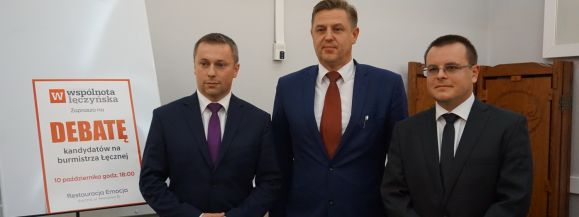 Debata kandydatów na burmistrza Łęcznej (WIDEO, ZDJĘCIA) - Zdjęcie główne