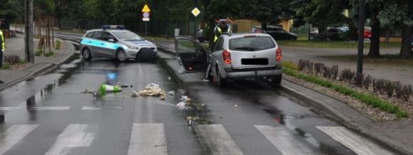 Potrącił pieszą na przejściu - Zdjęcie główne