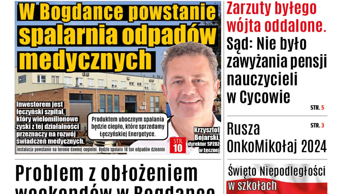 Najnowsze wydanie Wspólnoty Łęczyńskiej (12 listopada 2024r) - Zdjęcie główne