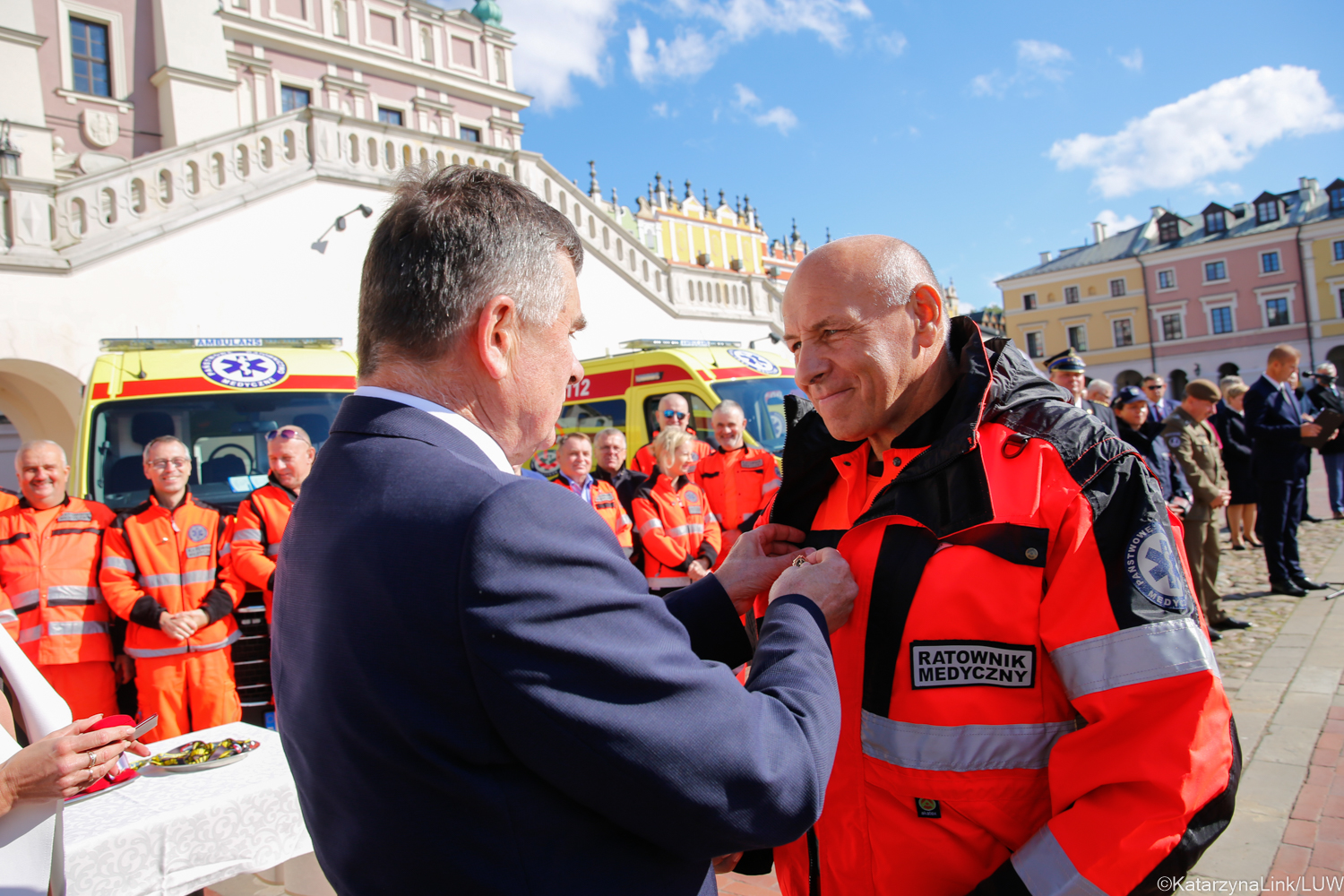 Uroczystość wręczenia odznak "Za Zasługi dla Ochrony Zdrowia”