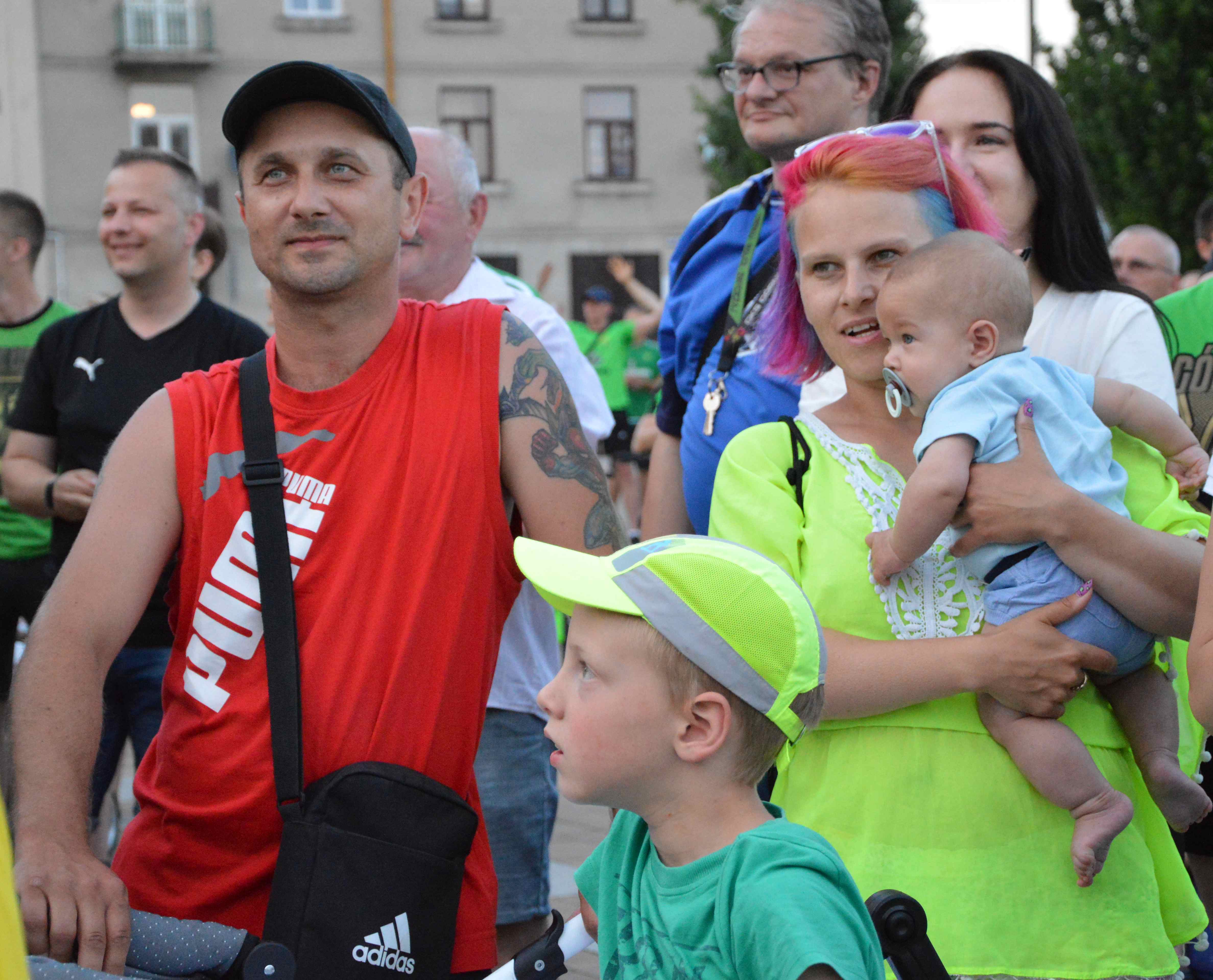 Na Rynek przyszły całe rodziny