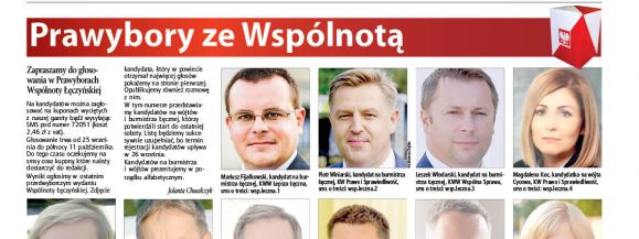 Prawybory ze Wspólnotą - Zdjęcie główne