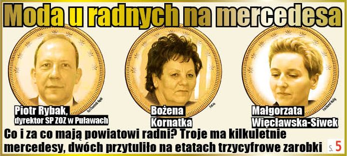 Milionowe kredyty Niwińskiego i merce Rybaka - Zdjęcie główne