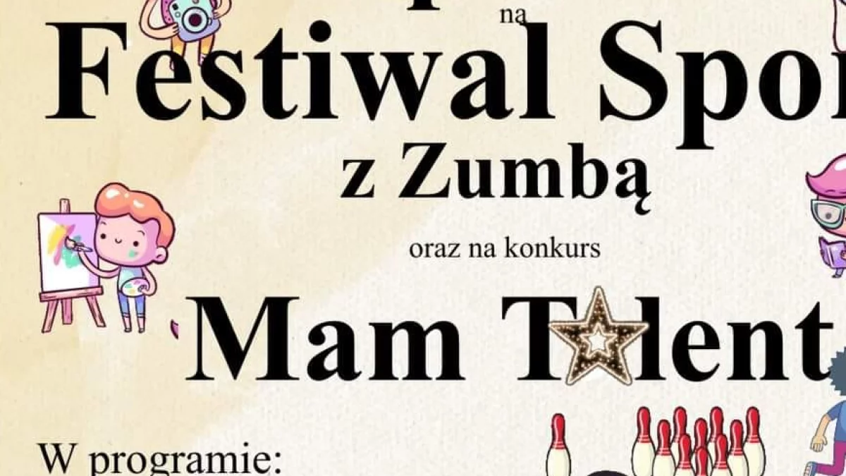 Kręgle, akrobacje i zumba. Już dziś Festiwal Sportu w Wólce Cycowskiej - Zdjęcie główne